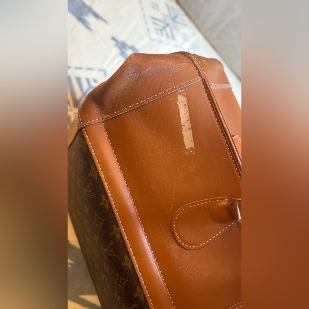 Vintage Louis Vuitton Monogram Travel Bag Steamer Doctors Bag - Rare 1970’s - Picture 8 of 14
